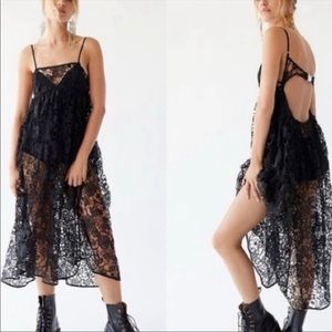 NWT For Love & Lemons Sundae Tank Midi Dress